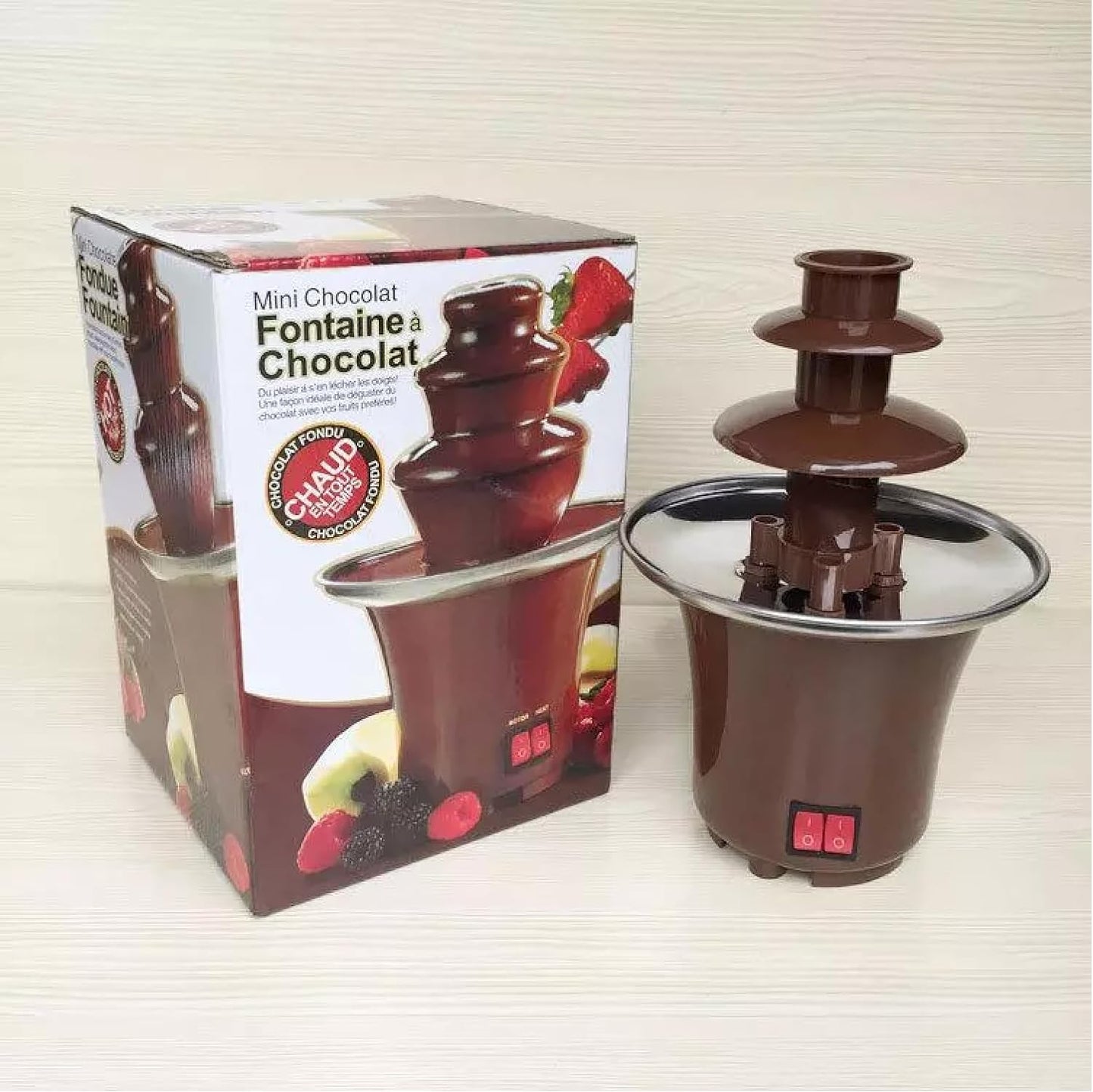 🍫 Electric Chocolate Fountain | نافورة الشوكولاتة الكهربائية 🍫✨