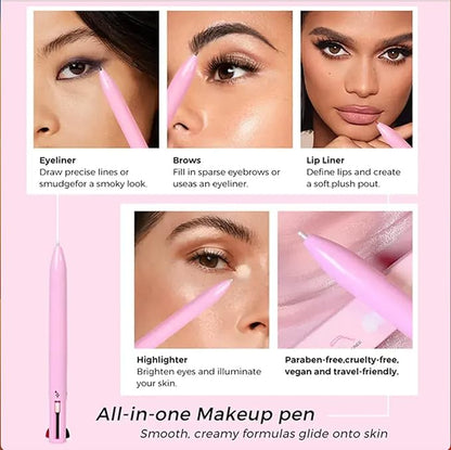 4-in-1 Makeup Pencil | قلم مكياج 4 في 1 💄✨