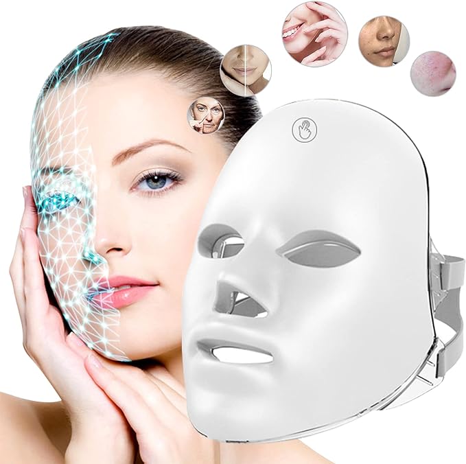 LED Skin Therapy Mask | قناع LED للبشرة 🔥✨