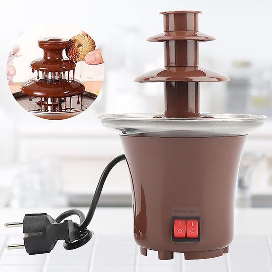 🍫 Electric Chocolate Fountain | نافورة الشوكولاتة الكهربائية 🍫✨