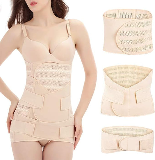 3-in-1 Abdominal & Back Support Belt | حزام دعم البطن والظهر 3 في 1 🤰✨