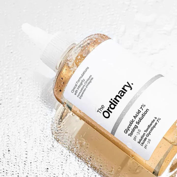 The Ordinary Glycolic Acid 7% Toning Solution - 240ml | ذا اوردينري تونر مقشر بحمض الجليكوليك 7% 🔥✨